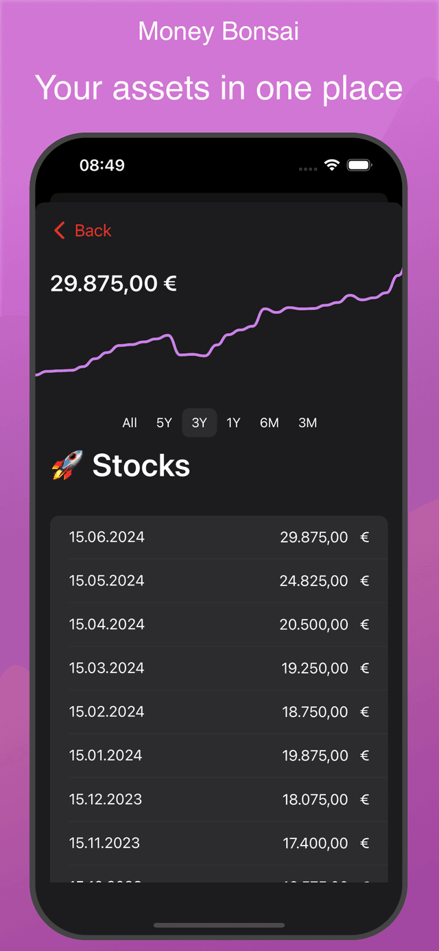 Money Bonsai iOS Preview Image 5